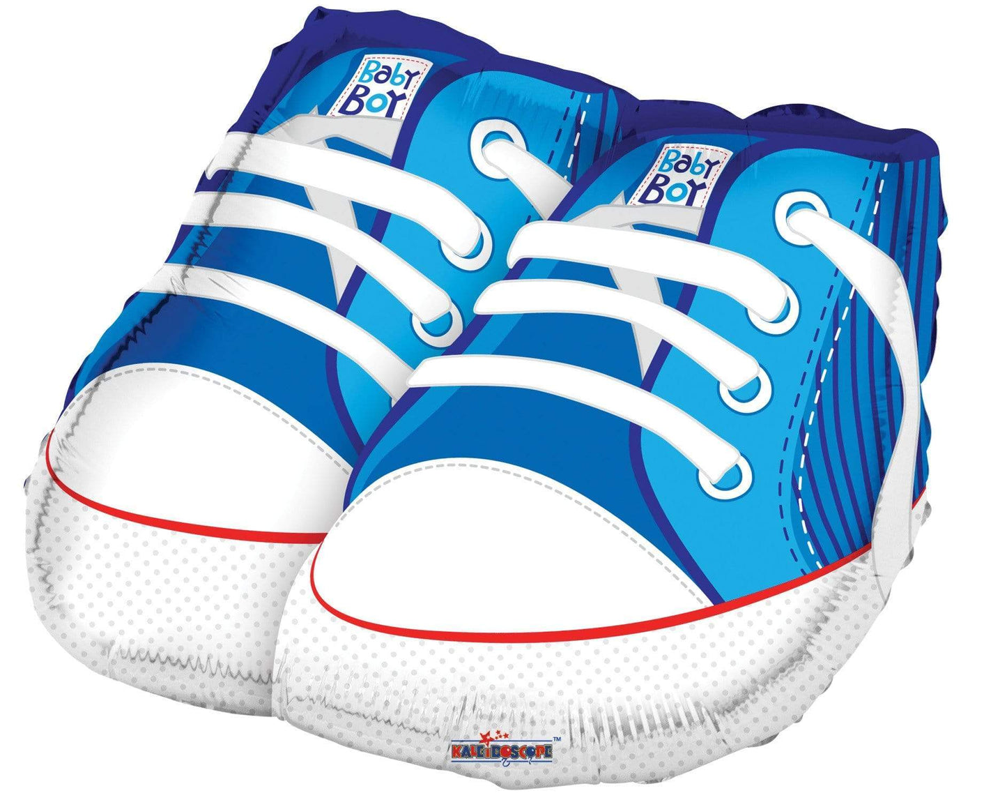 Convergram Mylar & Foil Blue Baby Boy Shoes 18″ Balloon
