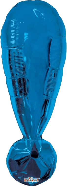 Blue Exclamation Point 34″ Balloon