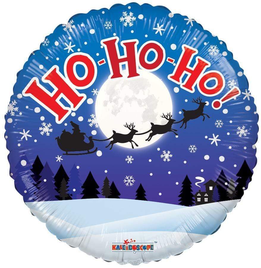 Convergram Mylar & Foil Ho Ho Ho! Christmas 18″ Balloon