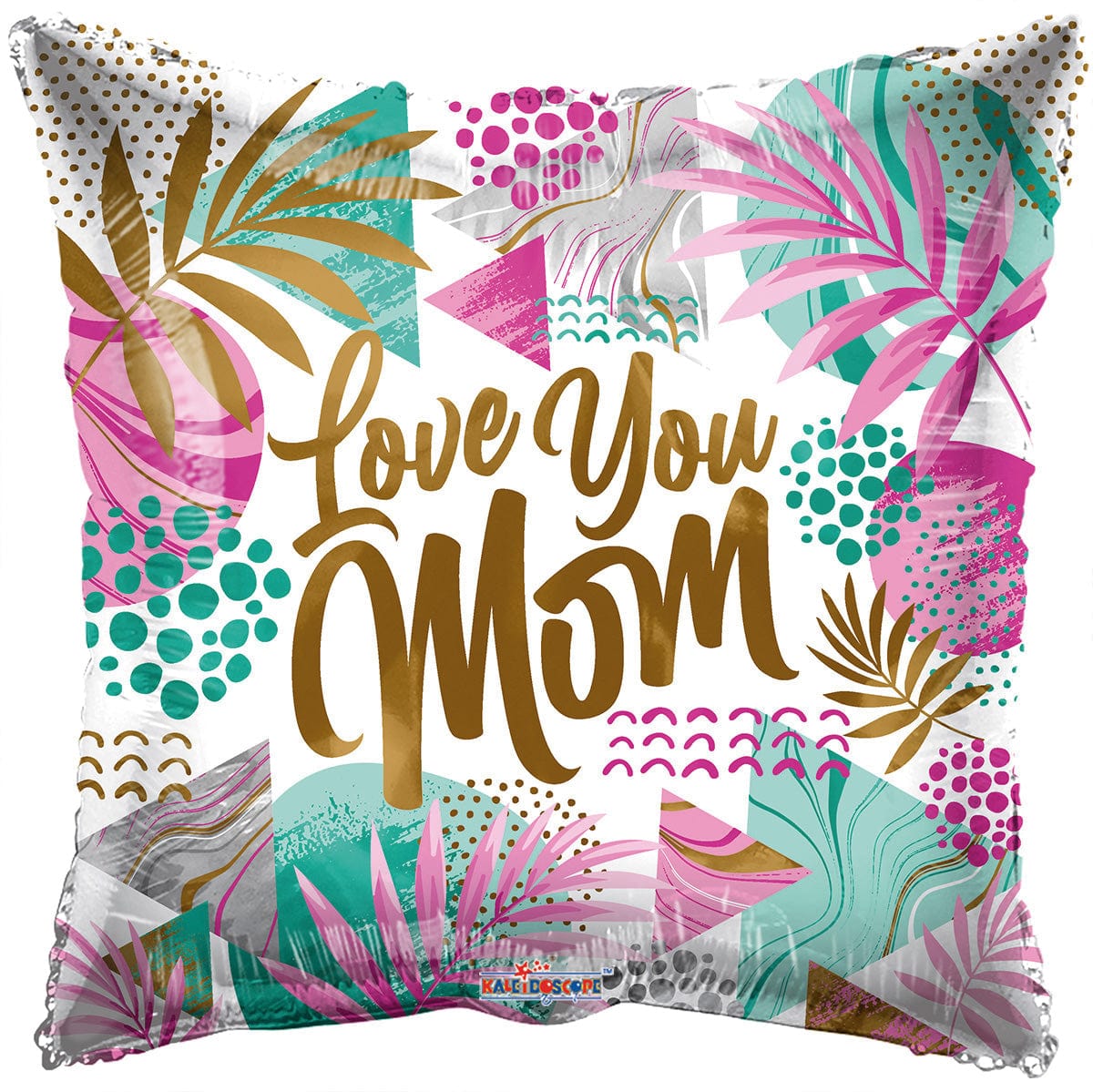 Convergram Mylar & Foil Love You Mom Jungle 18″ Balloon