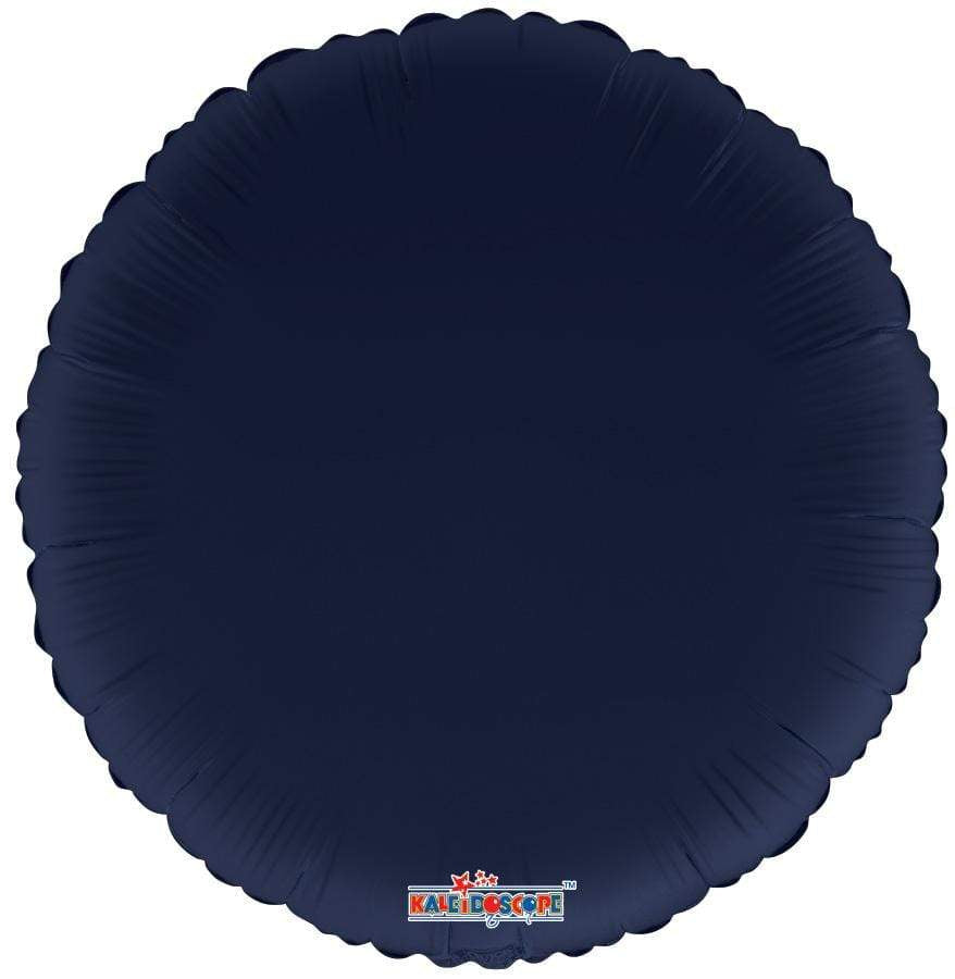 Convergram Mylar & Foil Navy Blue Round 18″ Balloon