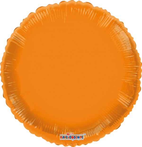 Convergram Round Neon Orange 18″