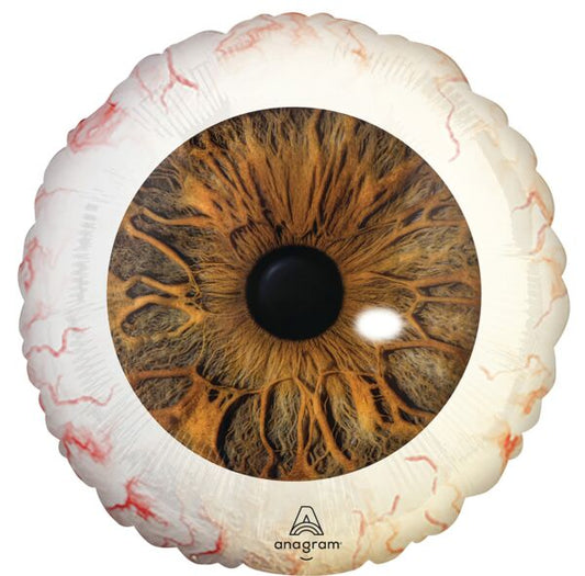Creepy Eyeball 18″ Foil Balloon by Anagram from Instaballoons