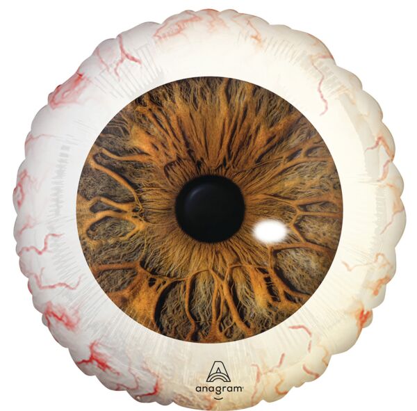 Creepy Eyeball 18″ Foil Balloon by Anagram from Instaballoons