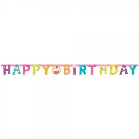 Cupcake Party Banner by Amscan from Instaballoons