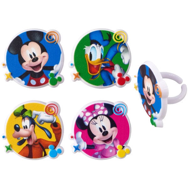 DecoPac Mickey Fun House Rings (144 count)