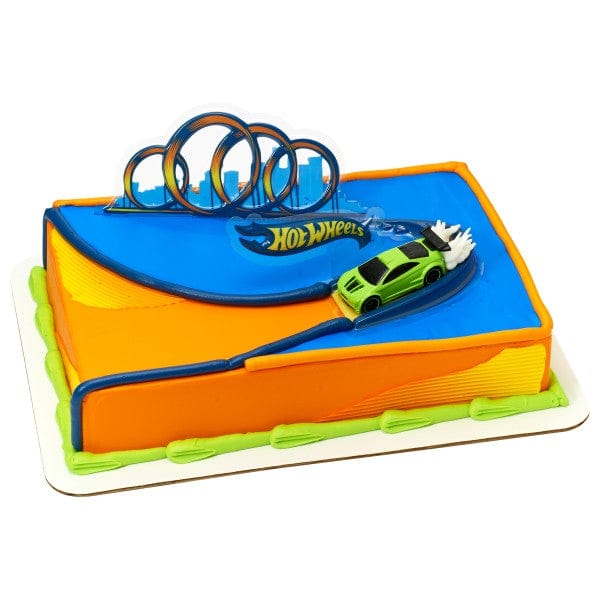 DecoPac Party Supplies Hot Wheels Drift Cake Kit