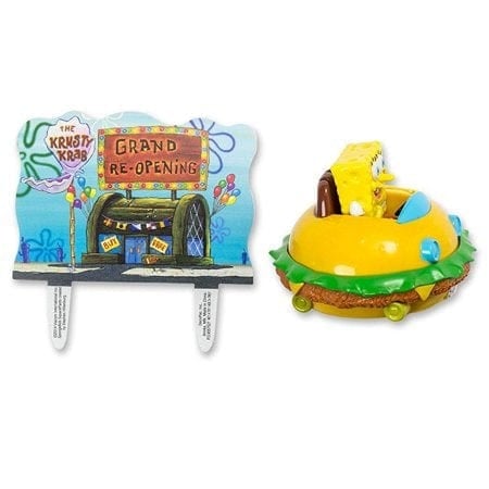 DecoPac Party Supplies Spongebob Krabby Patty Cake Kit