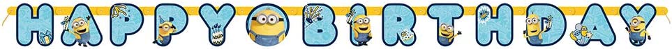 Despicable Me Birthday Minions Banner by Unique from Instaballoons
