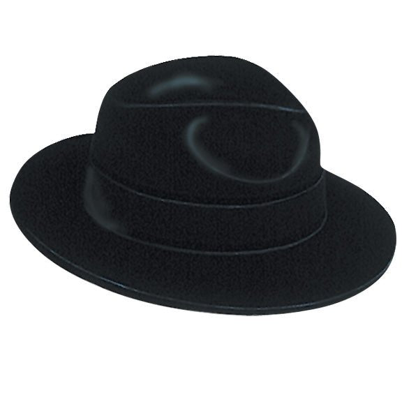 Fedora - Black Velour - The Beistle Company