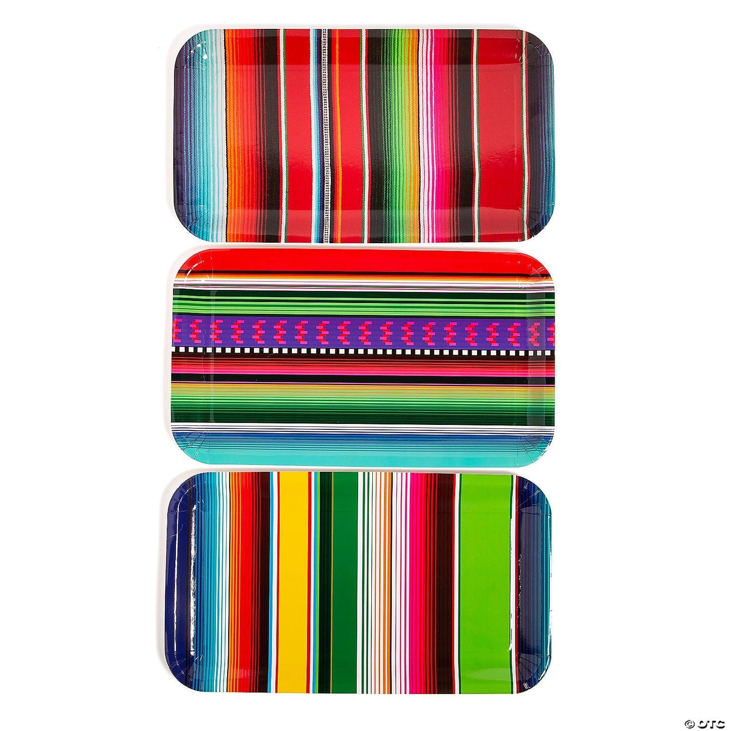 Fiesta Sarape Paper Serving Trays 18″ by Fun Express from Instaballoons