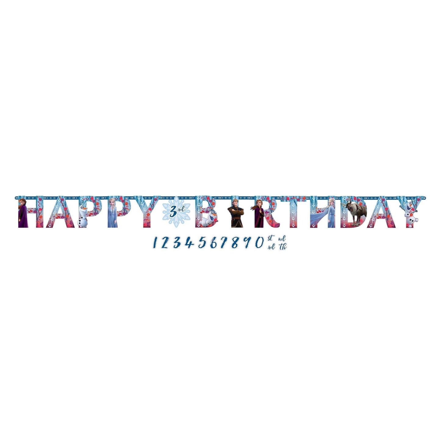 Frozen 2 AAA Jmb Banner by Amscan from Instaballoons
