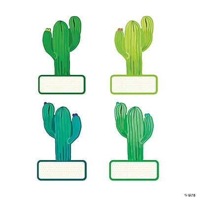 Fun Express Party Supplies Cactus Cutouts (4 count)