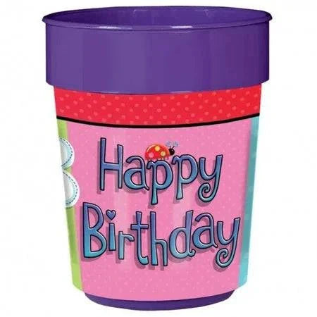 Garden Gril Plastic Party 16 oz Cup 12ct - Amscan