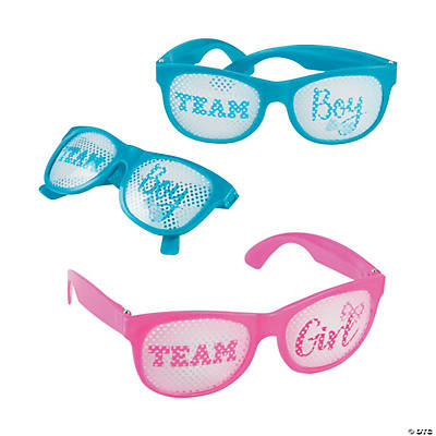 Team Boy/Girl Glasses 5″ x 2″ by Fun Express from Instaballoons
