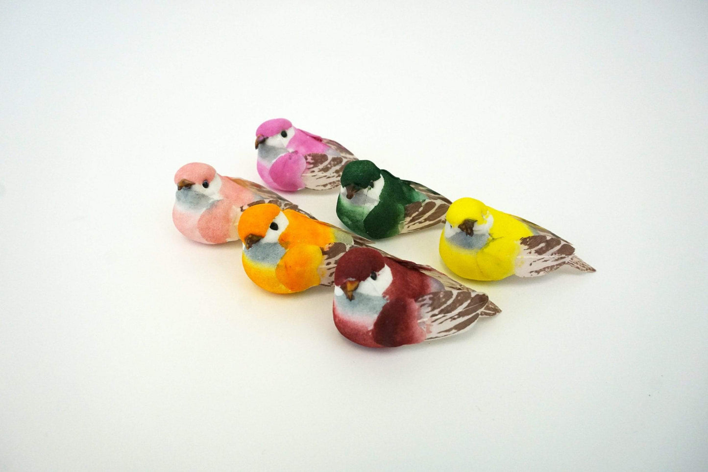 Golden Bell Party Supplies Bird Assorted 2.5in 5″ (12 count)