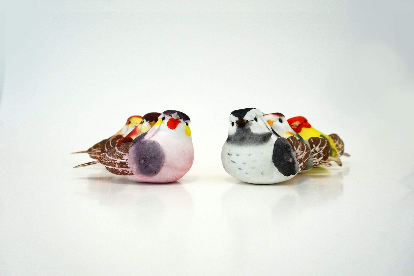 Golden Bell Party Supplies Sparrow Assorted 3″ (12 count)