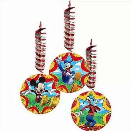 Hallmark Party Supplies Mickey Fun & Friends Danglers (3 count)