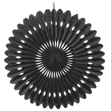 Hanging Fan Deco 16in Black 16″ by Amscan from Instaballoons
