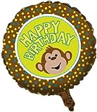 Happy Birthday Monkeyin Around Foil Balloon by Convergram from Instaballoons