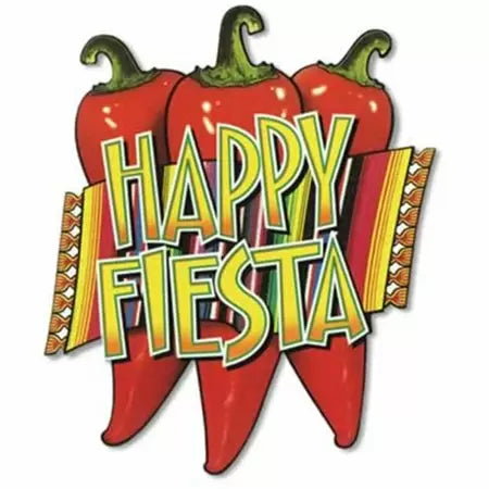 Happy Fiesta Cutout by Beistle from Instaballoons