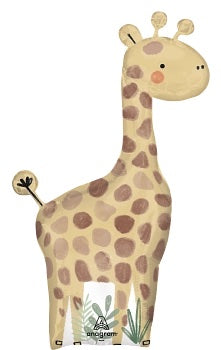 Hello Baby Giraffe 42″ Foil Balloon by Anagram from Instaballoons