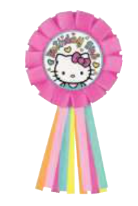 Hello Kitty Birthday Girl Badge by Unique from Instaballoons
