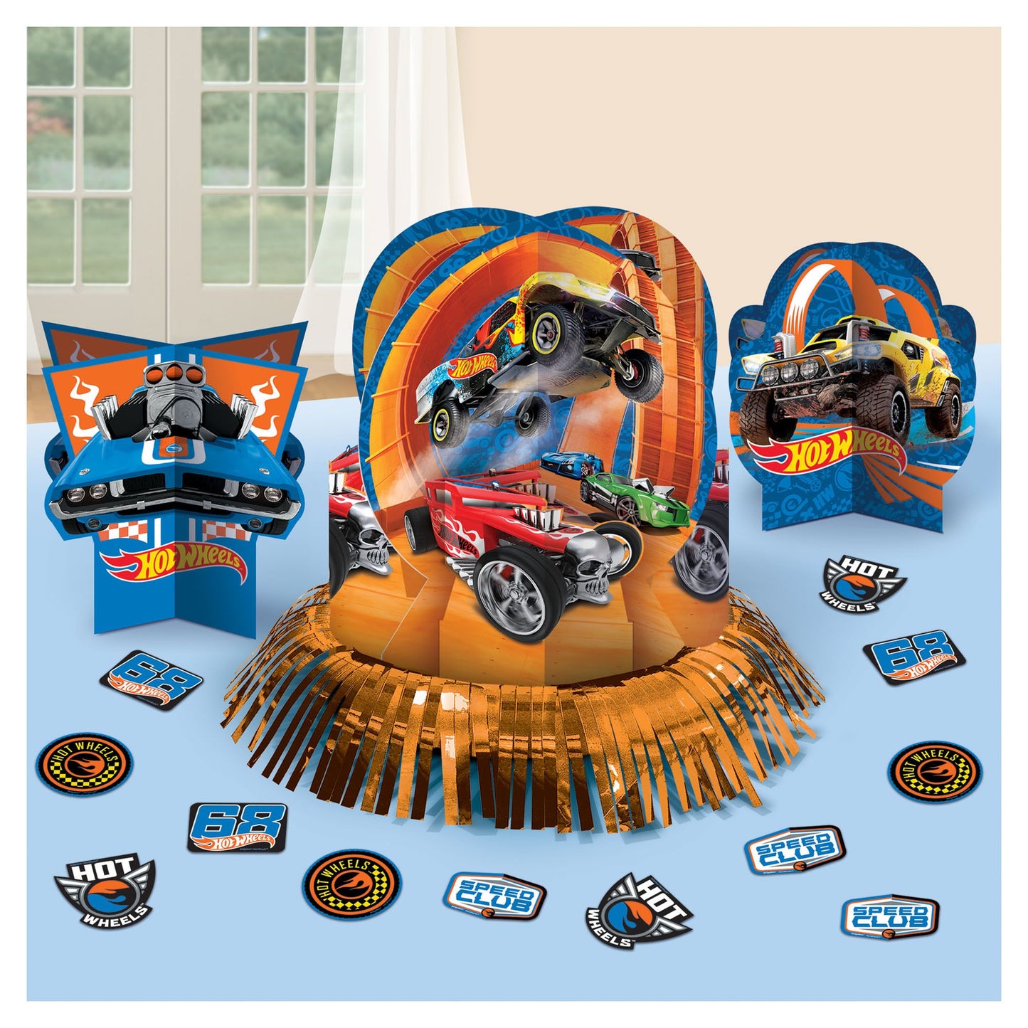 Hot Wheels Wild Racerª Table Decorating Kit - Amscan