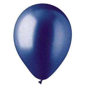Imported Latex Metallic Blue 12″ Latex Balloons (144 count)