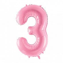 Imported Mylar & Foil #3 Pink 34″ Balloon
