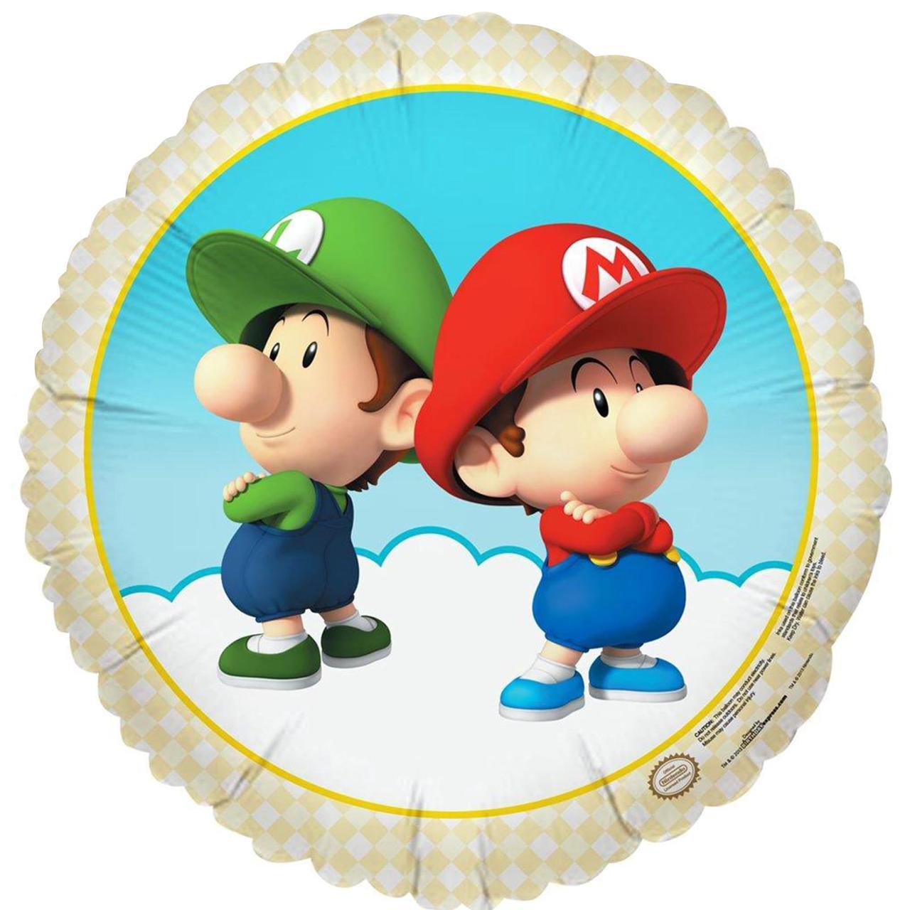 instaballoons Mylar & Foil Super Mario Bros Baby Balloon