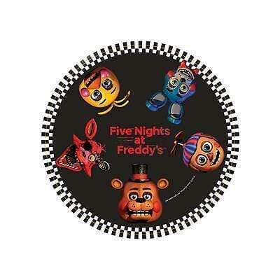 instaballoons Party Supplies 5 Nights at Freddys 7in Plates 7″ (8 count)