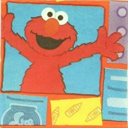 instaballoons Party Supplies Elmo Loves You Small Napkins (16 count)