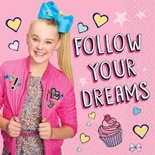 6.5" Luncheon Napkins - Jojo Siwa (16ct) - Amscan