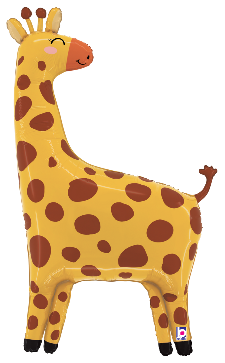 Jungle Giraffe 32″ Foil Balloon by Betallic from Instaballoons