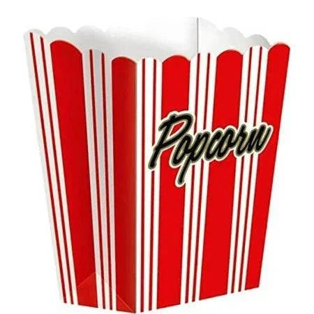 Large Popcorn Boxes (8ct) - Amscan