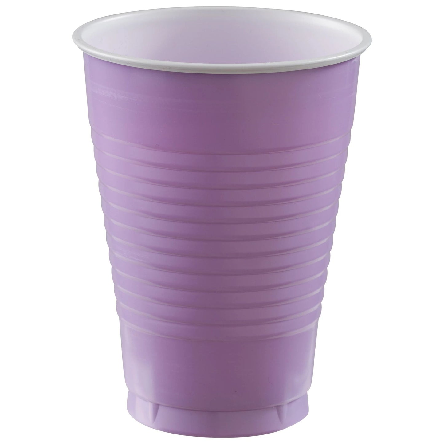 Lavender 12oz Plastic Cups by Amscan from Instaballoons