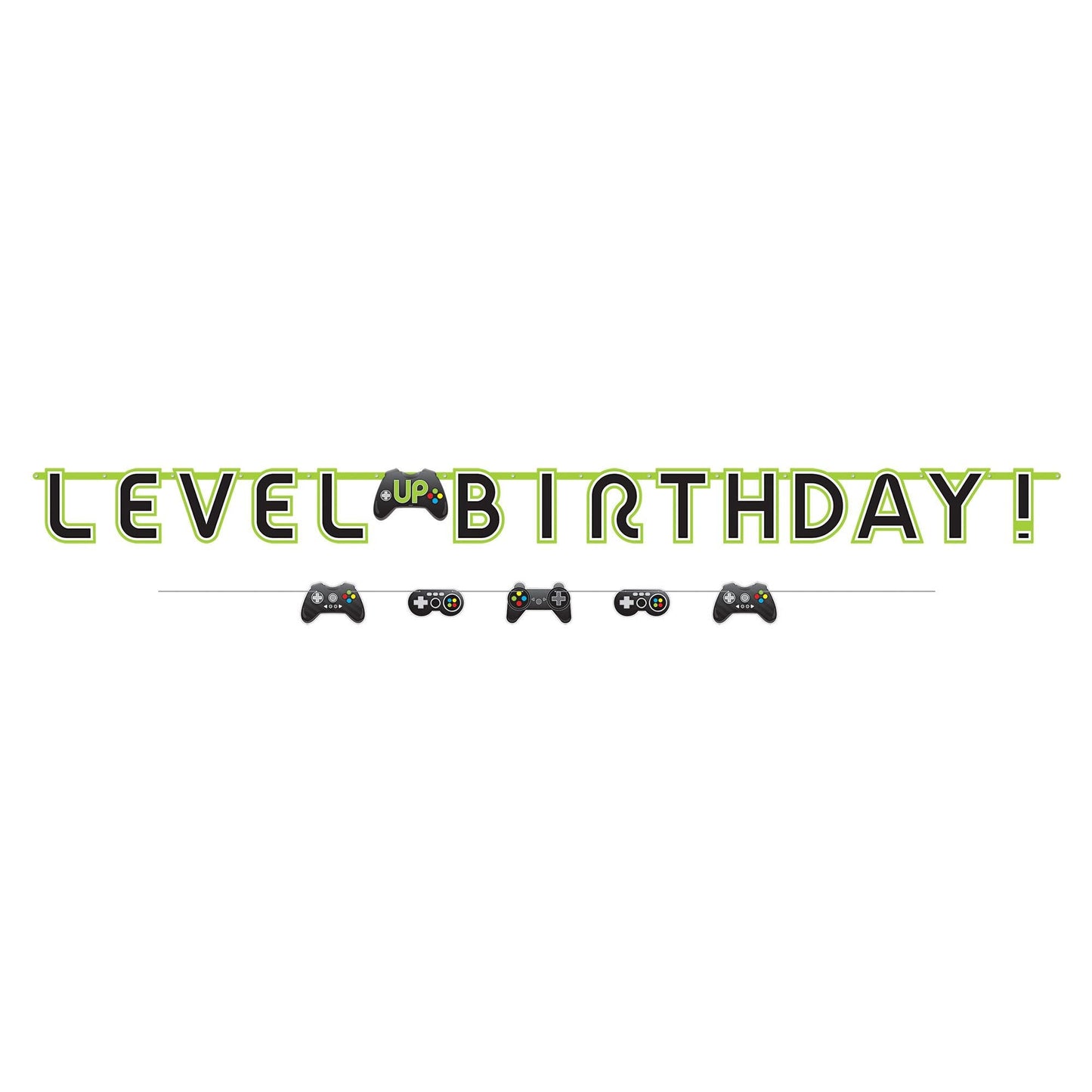 Level Up Banner Kit 10ft - Amscan
