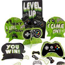Level Up Table Centerpiece 27pc - Amscan