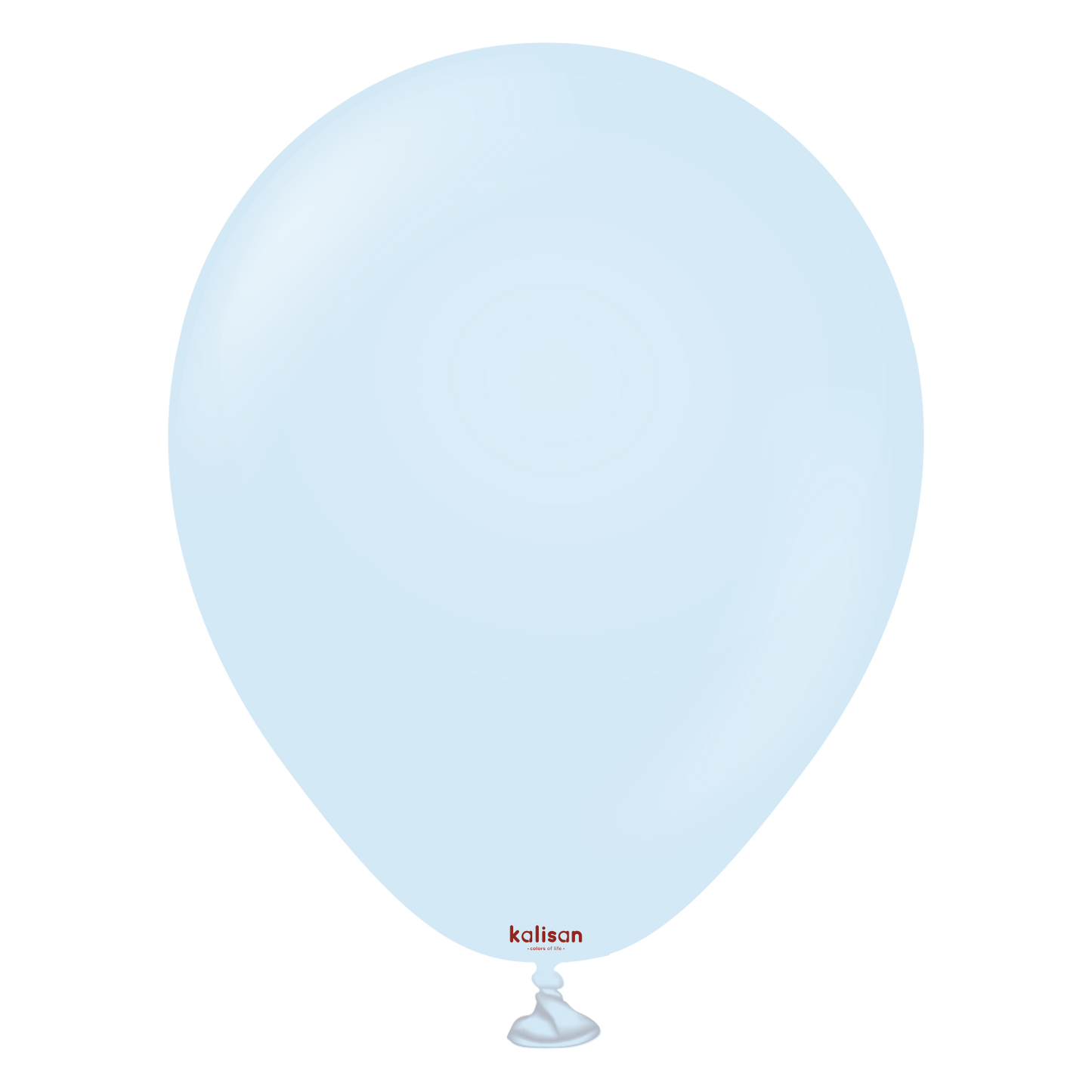 Macaron Baby Blue 5″ Latex Balloons by Kalisan from Instaballoons