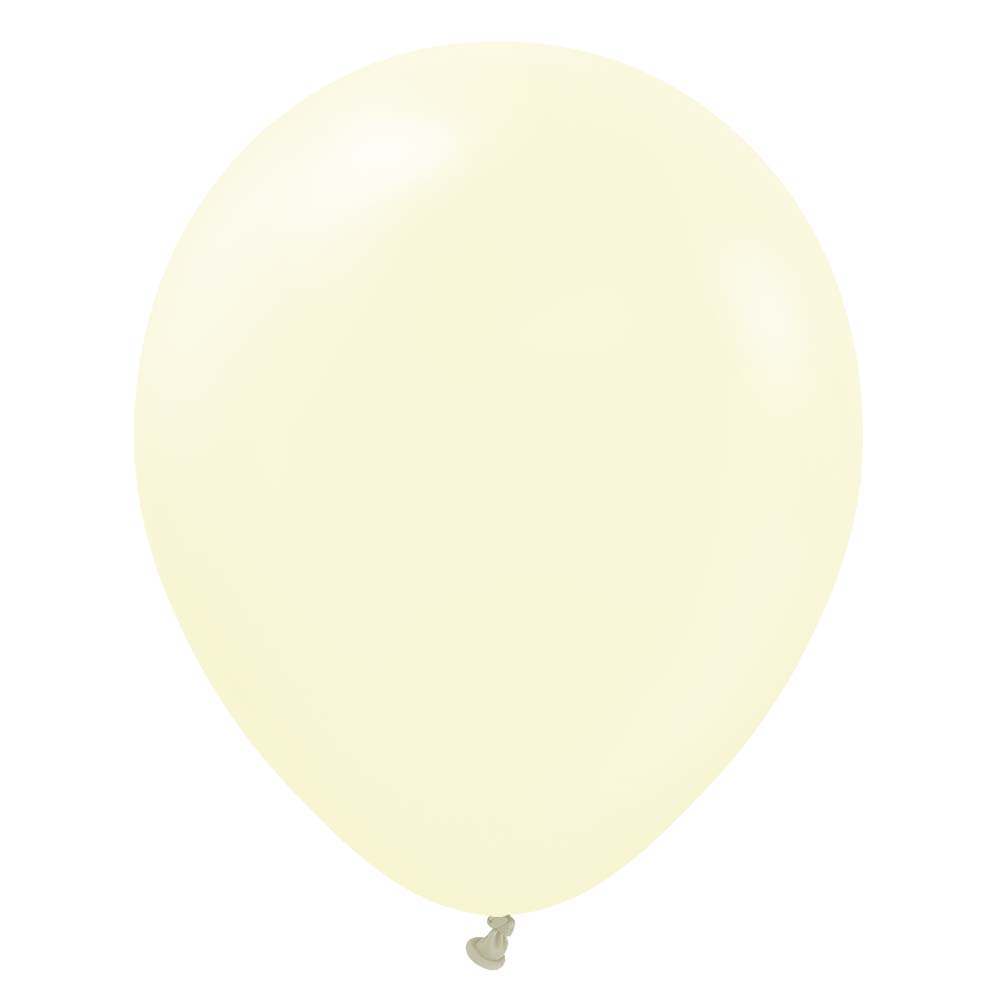 Macaron Pale Yellow 18″ Latex Balloons by Kalisan from Instaballoons