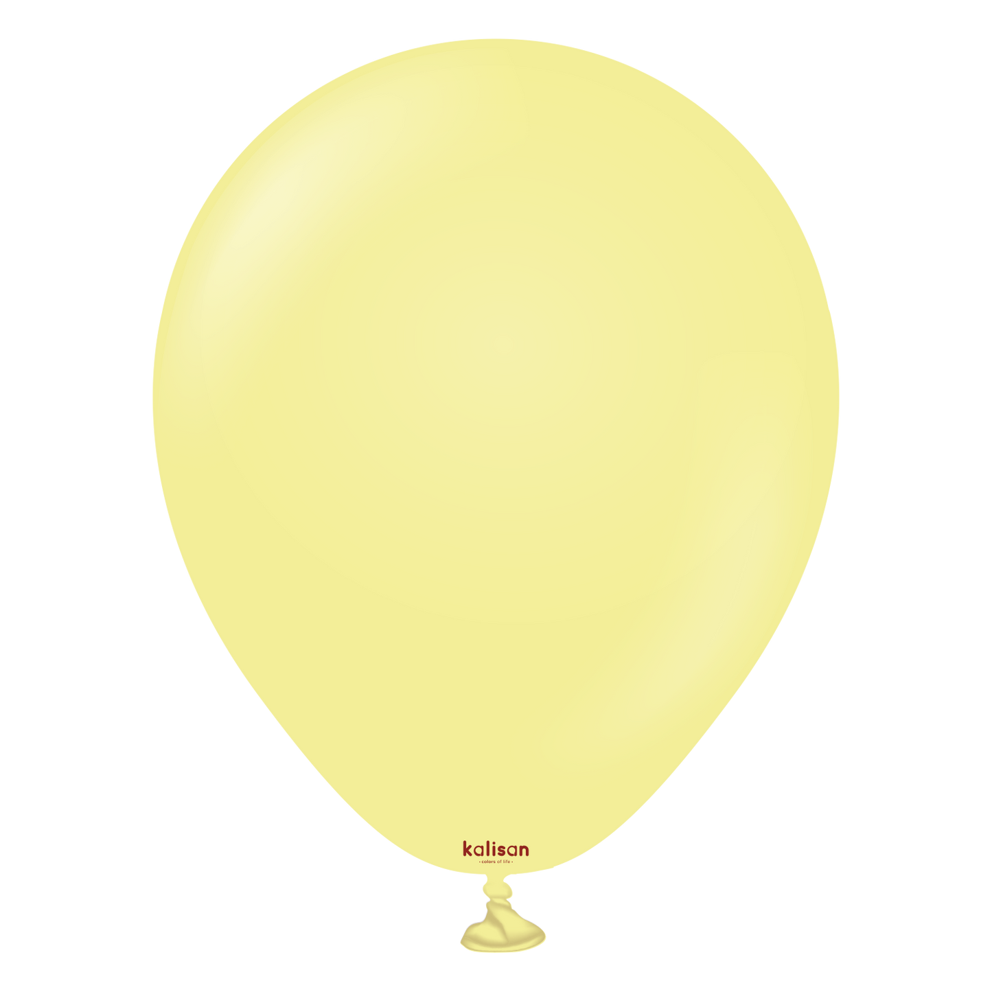 Macaron Yellow 12″ Latex Balloons by Kalisan from Instaballoons