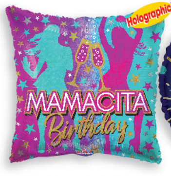 Mamacita Cumple 18″ Foil Balloon by Convergram from Instaballoons