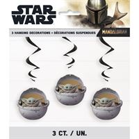 Swirl Decorations - Mandalorian the Child (3ct) - Unique