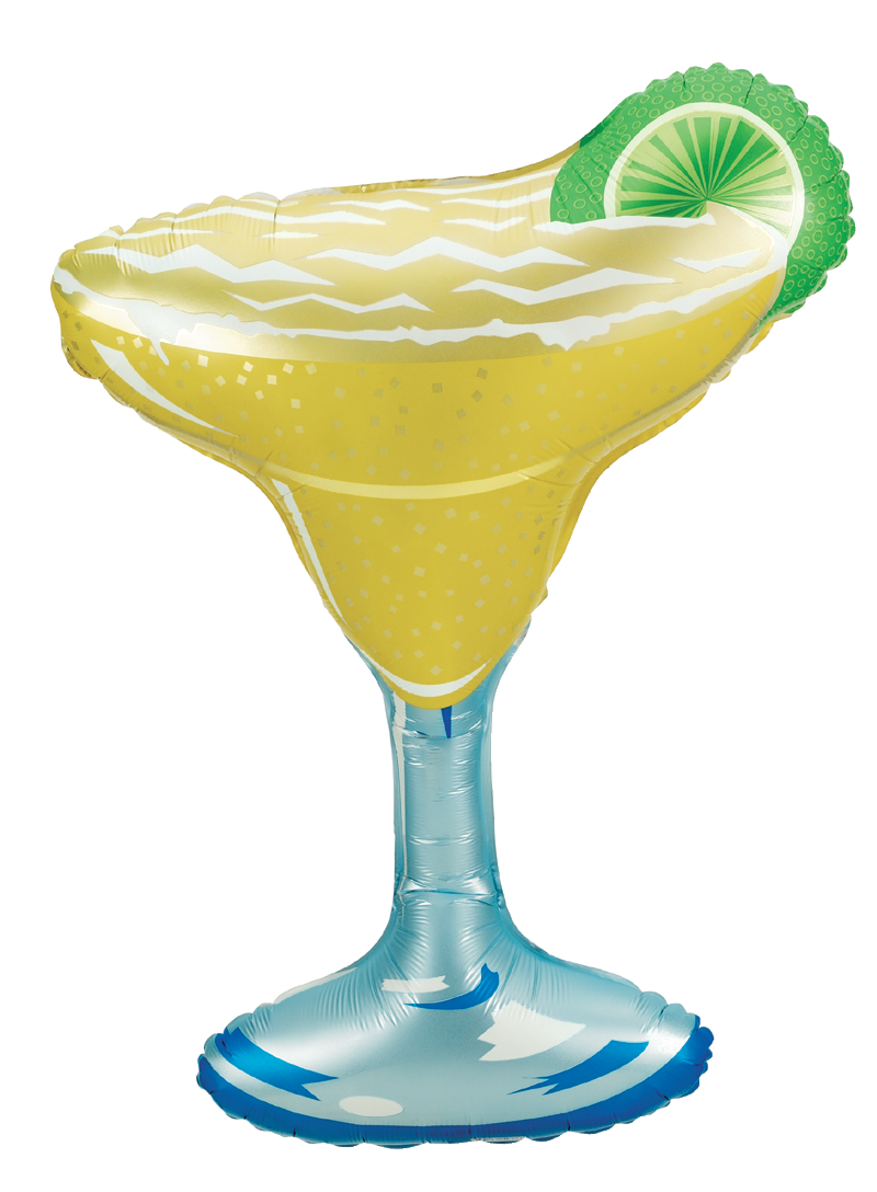 Margarita Glass 36″ Foil Balloon by Betallic from Instaballoons