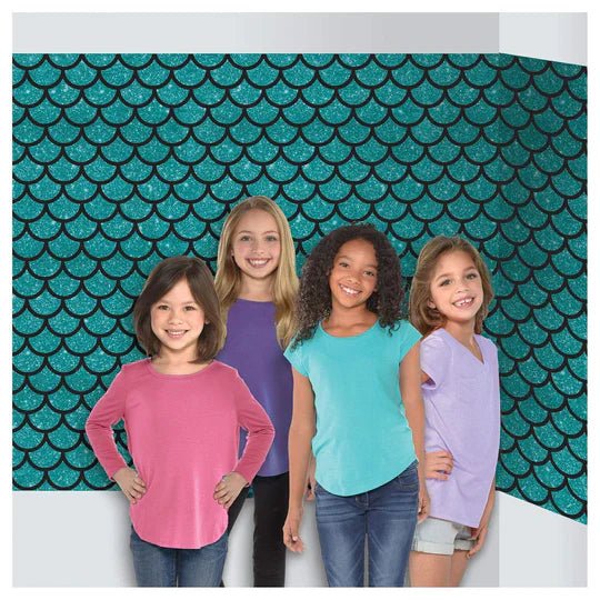 Mermaid Print Scene Setter Room Roll - Amscan