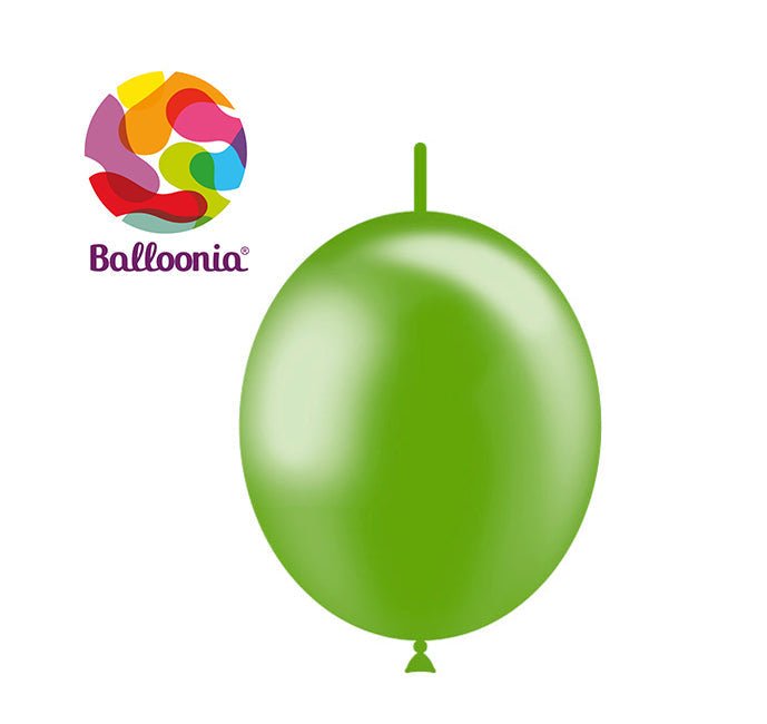 Metallic Green Latex - Balloonia