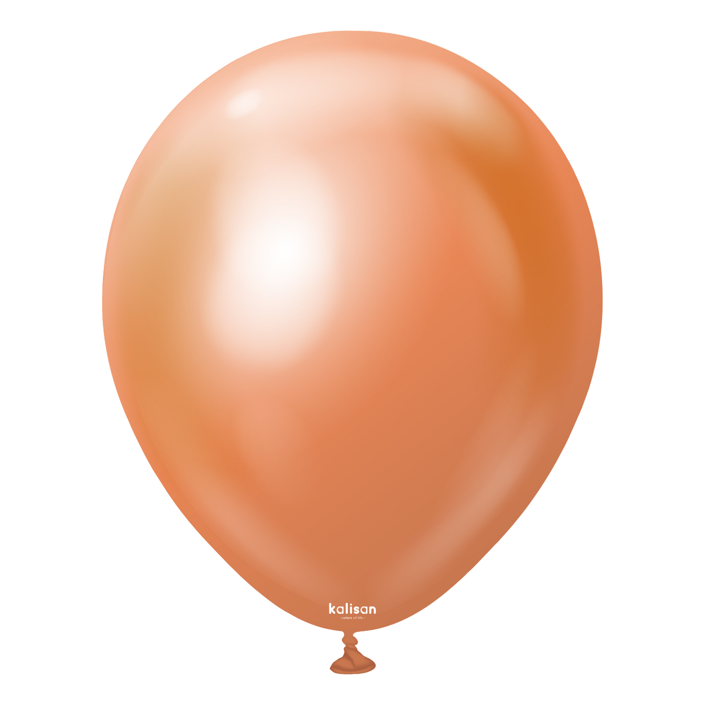 Mirror Copper 18″ Latex Balloons by Kalisan from Instaballoons