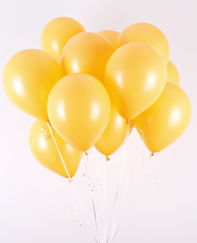 Neo Loons Latex Lemon 12″ Latex Balloons (100 count)