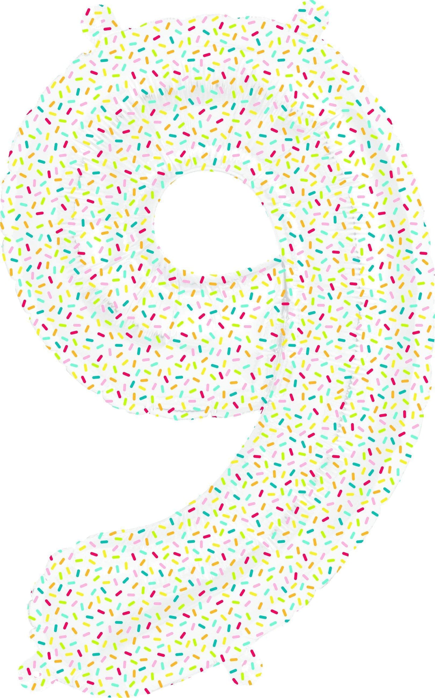 Northstar Mylar & Foil 9 16″ Airfill Self-Sealing Number Sprinkles Foil Balloons